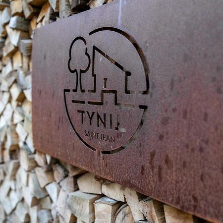 オベル Tynil Saint Jean: Renovated Old Barn + Nordic Bathヴィラ エクステリア 写真